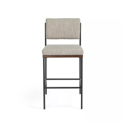 Four Hands Benton Bar Stool - Savile Flannel