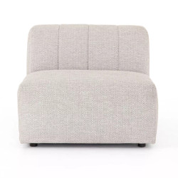 Four Hands BYO: Gwen Outdoor Sectional - Armless Piece - Faye Ash