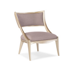 Caracole Adela Chair - Lavender Linen