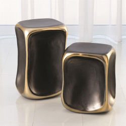 Formation Accent Table - Black/Gold - Lg