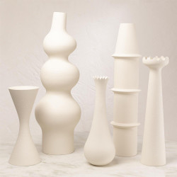 Muguet Vase - Matte White