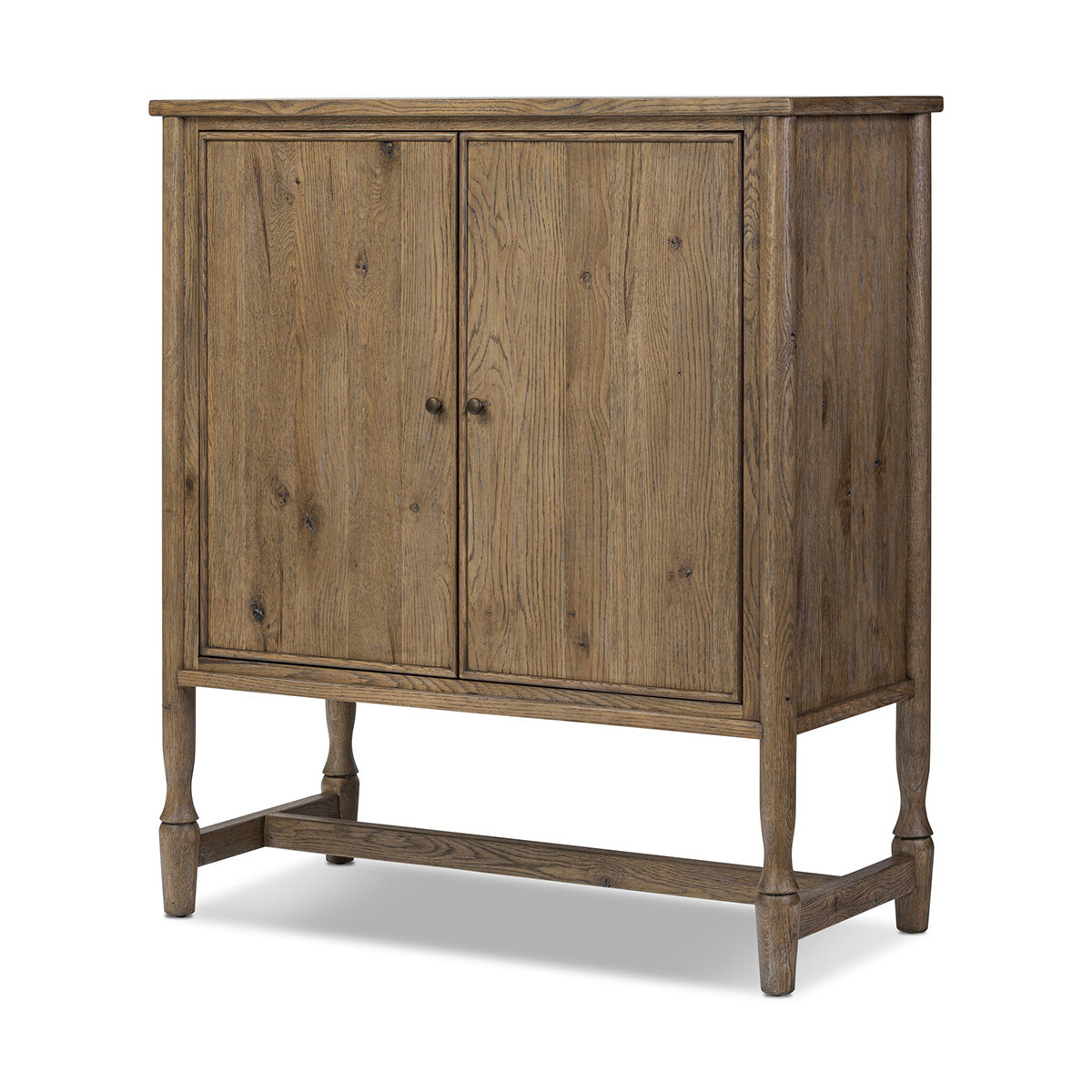 Amber Lewis x Four Hands Finley Cabinet - Fawn Oak Veneer