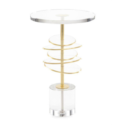 Acrylic Discs Martini Table