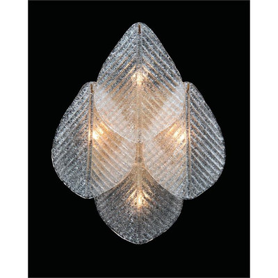 Frosted Glass Petal Wall Coupe