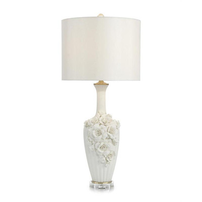 Botanical Porcelain Table Lamp III