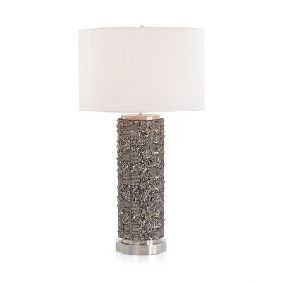 Hand-Beaded Table Lamp