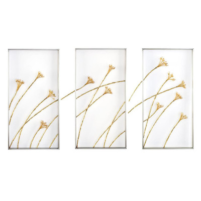 Set of Three Windswept Triptych Wall Panels