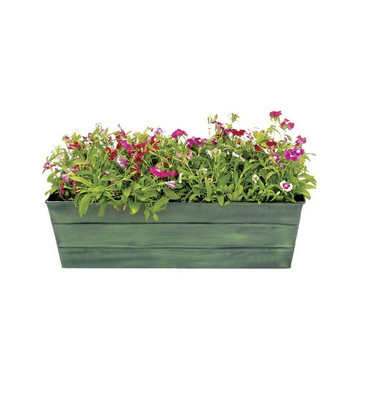 Galvanized Tin Window Box