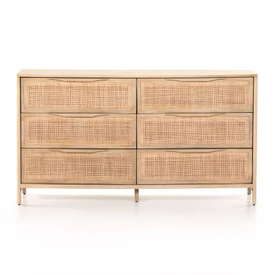 Four Hands Sydney 6 Drawer Dresser - Natural Mango