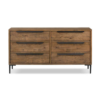 Four Hands Wyeth 6 Drawer Dresser - Rustic Sandalwood