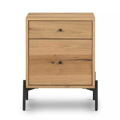 Four Hands Eaton Filing Cabinet - Light Oak Resin