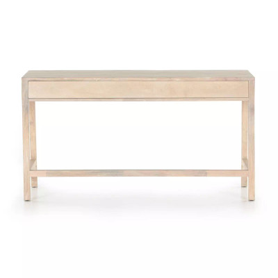 Four Hands Clarita Modular Desk - White Wash Mango