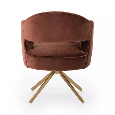 Four Hands Adara Desk Chair - Surrey Auburn (Closeout)