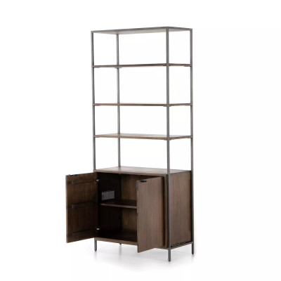 Four Hands Trey Modular Wide Bookcase - Auburn Poplar