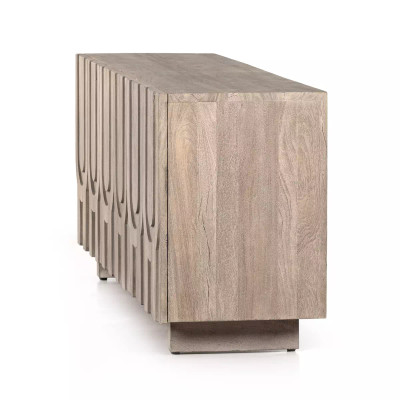 Four Hands Rivka Media Console - Aged Grey