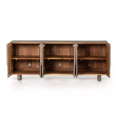 Four Hands Rivka Media Console - Aged Grey