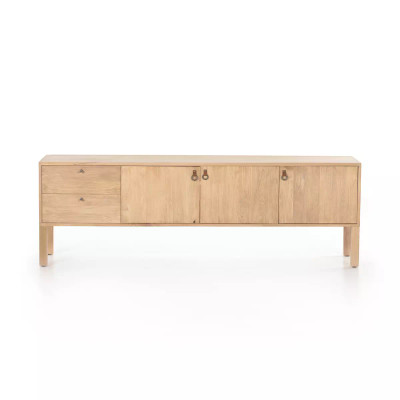 Four Hands Isador Media Console - Dry Wash Poplar