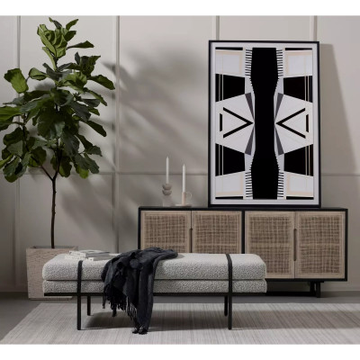 Four Hands Clarita Sideboard - Black Mango