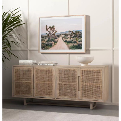 Four Hands Clarita Sideboard - White Wash Mango