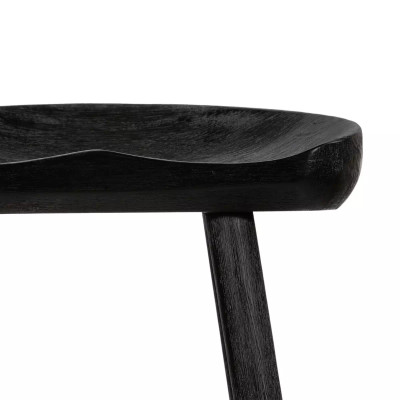 Four Hands Barrett Counter Stool - Matte Black