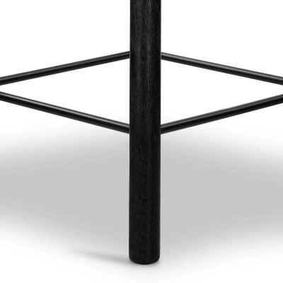 Four Hands Barrett Counter Stool - Matte Black