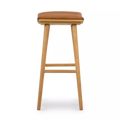 Four Hands Union Bar Stool - Sierra Butterscotch - Smoked Natural