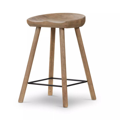 Four Hands Barrett Counter Stool - Natural Matte