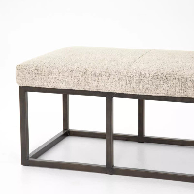 Four Hands Beaumont Bench - Plushtone Linen