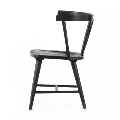 Four Hands Naples Dining Chair - Black Oak