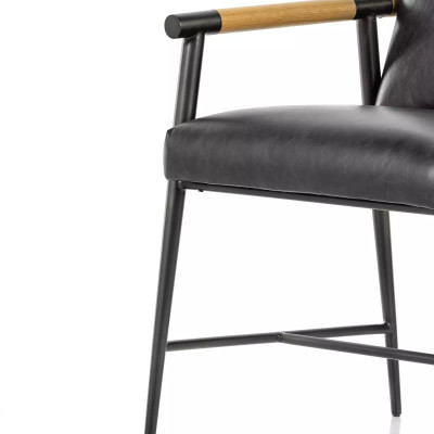 Four Hands Rowen Dining Chair - Sonoma Black