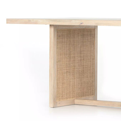 Four Hands Clarita Dining Table - White Wash Mango