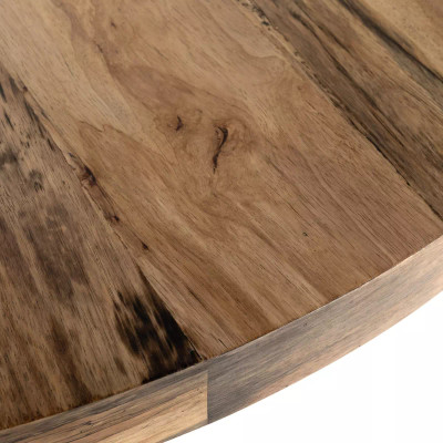 Four Hands Hudson Round Dining Table - Spalted Primavera