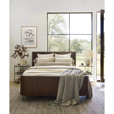 Four Hands Fletcher Bed - Queen - Terra Brown Oak