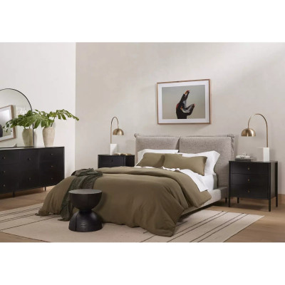Four Hands Inwood Bed - Queen - Merino Porcelain