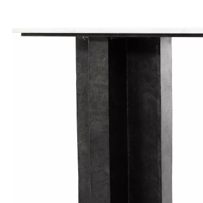 Four Hands Terrell Console Table - White Marble