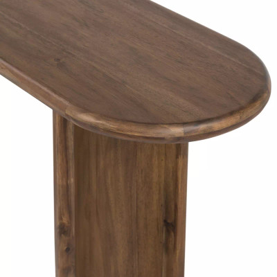 Four Hands Paden Console Table - Seasoned Brown Acacia