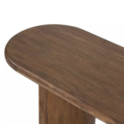 Four Hands Paden Console Table - Seasoned Brown Acacia