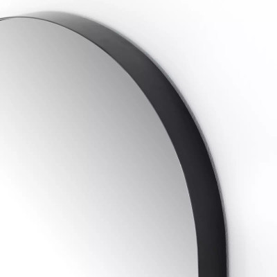 Four Hands Georgina Small Mirror - Iron Matte Black