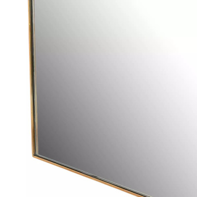 Four Hands Georgina Wide Mirror - Polished Brass