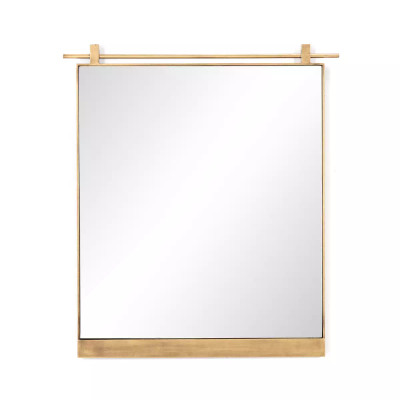 Four Hands Chico Small Mirror - Antique Brass