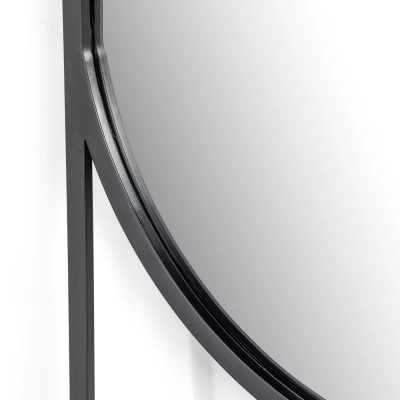 Four Hands Dawson Floor Mirror - Matte Black (Closeout)