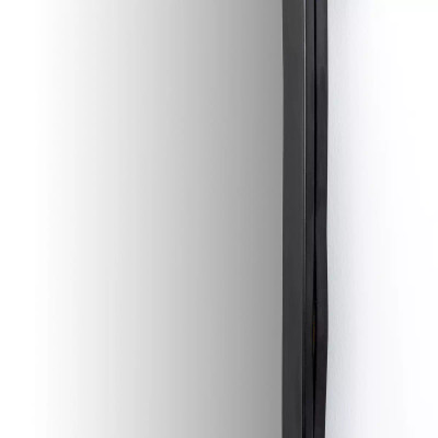 Four Hands Dawson Floor Mirror - Matte Black (Closeout)