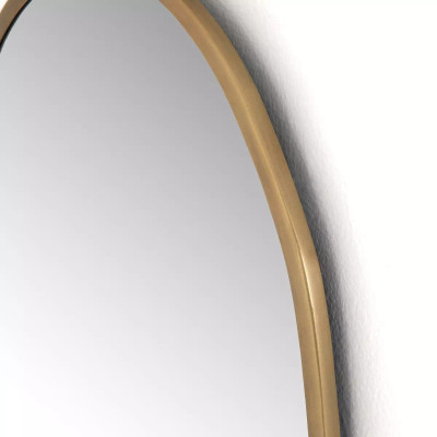 Four Hands Brinley Mirror - Antique Brass