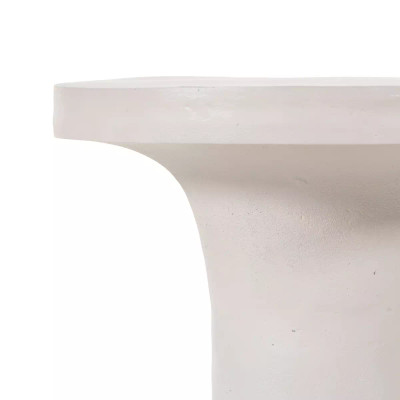 Four Hands Gino End Table - Matte White