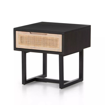 Four Hands Clarita End Table - Black Mango