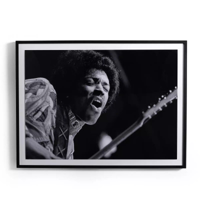 Four Hands Jimi Hendrix by Getty Images - 48X36"