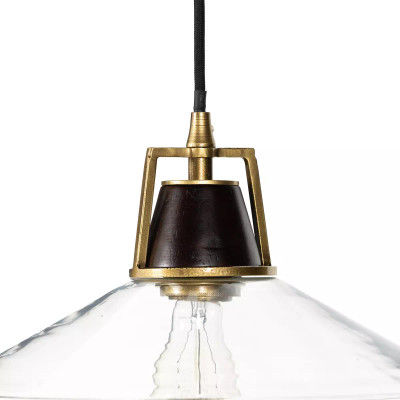 Four Hands Novak Pendant - Clear Glass (Closeout)