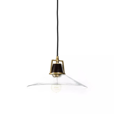 Four Hands Novak Pendant - Clear Glass (Closeout)
