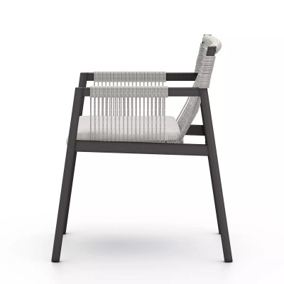 Four Hands Shuman Outdoor Dining Chair - Stone Grey