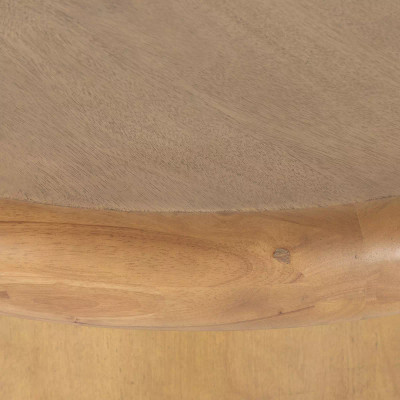 Four Hands Zach Coffee Table - Burnished Parawood